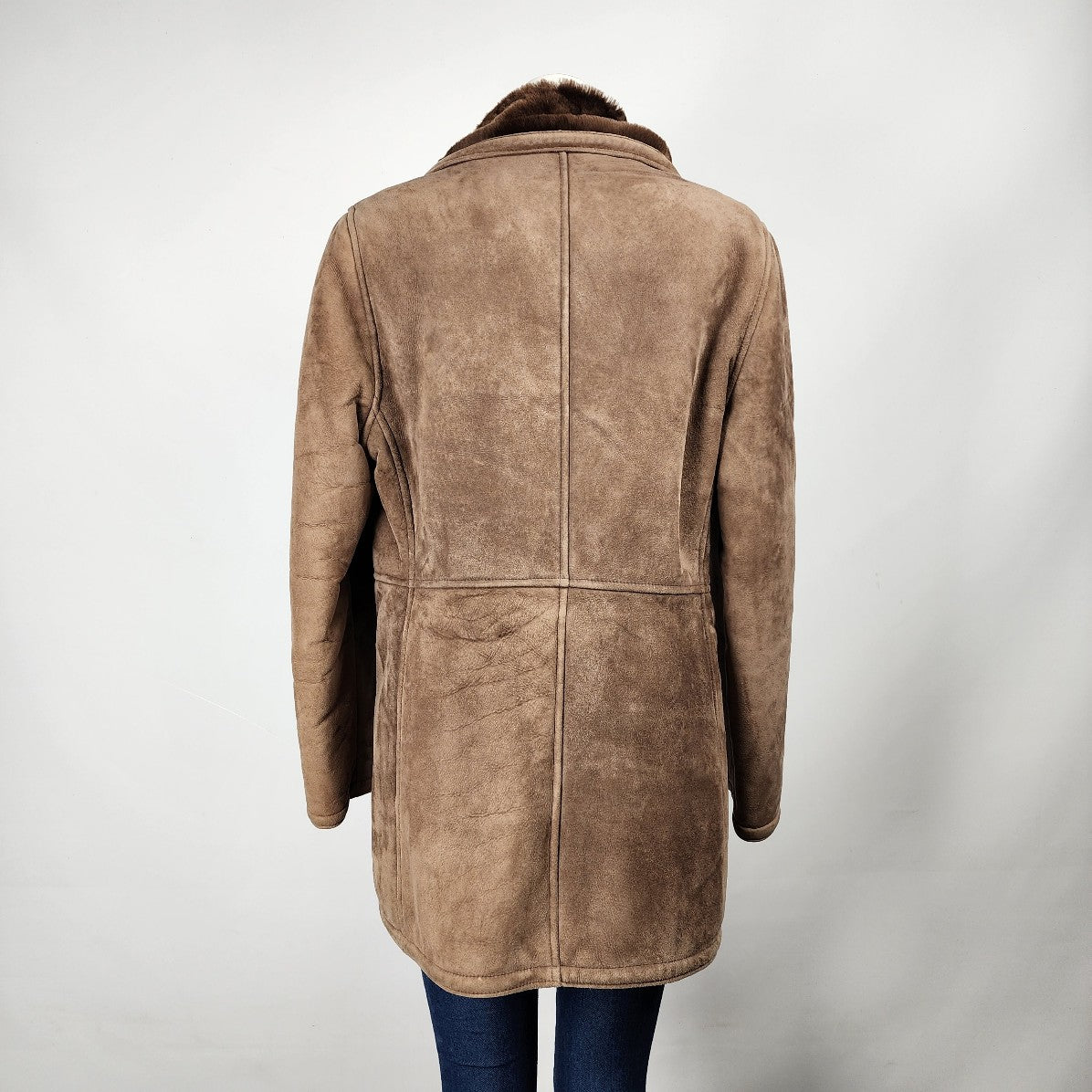 Vintage Champs Elysee Sheep Skin Coat Size M/L