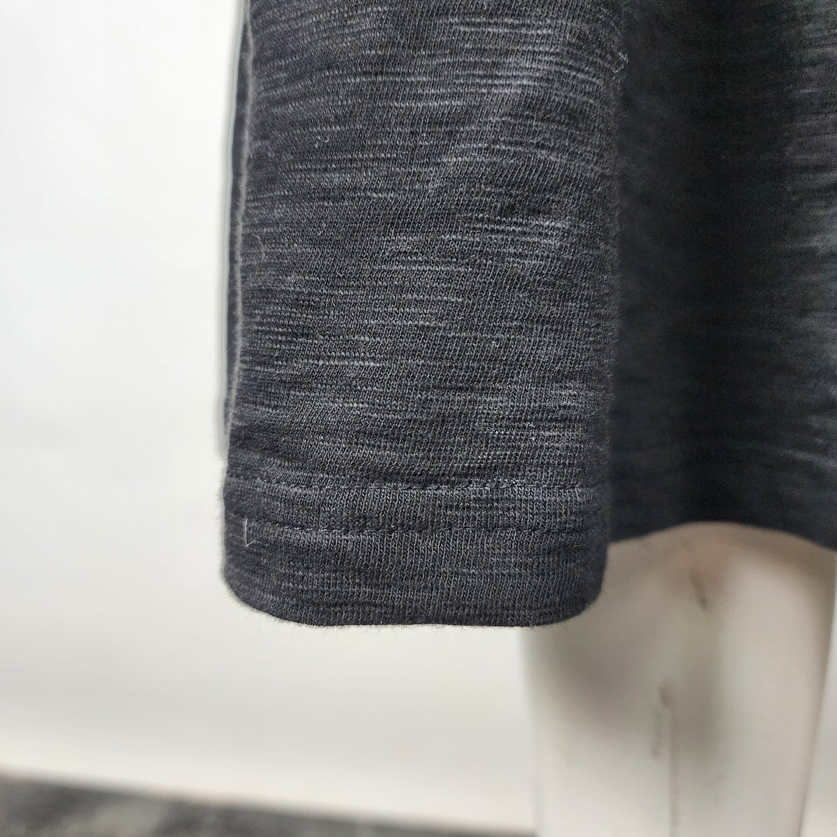 Orientique Naturally Australian Black Cotton Midi Dress Size S