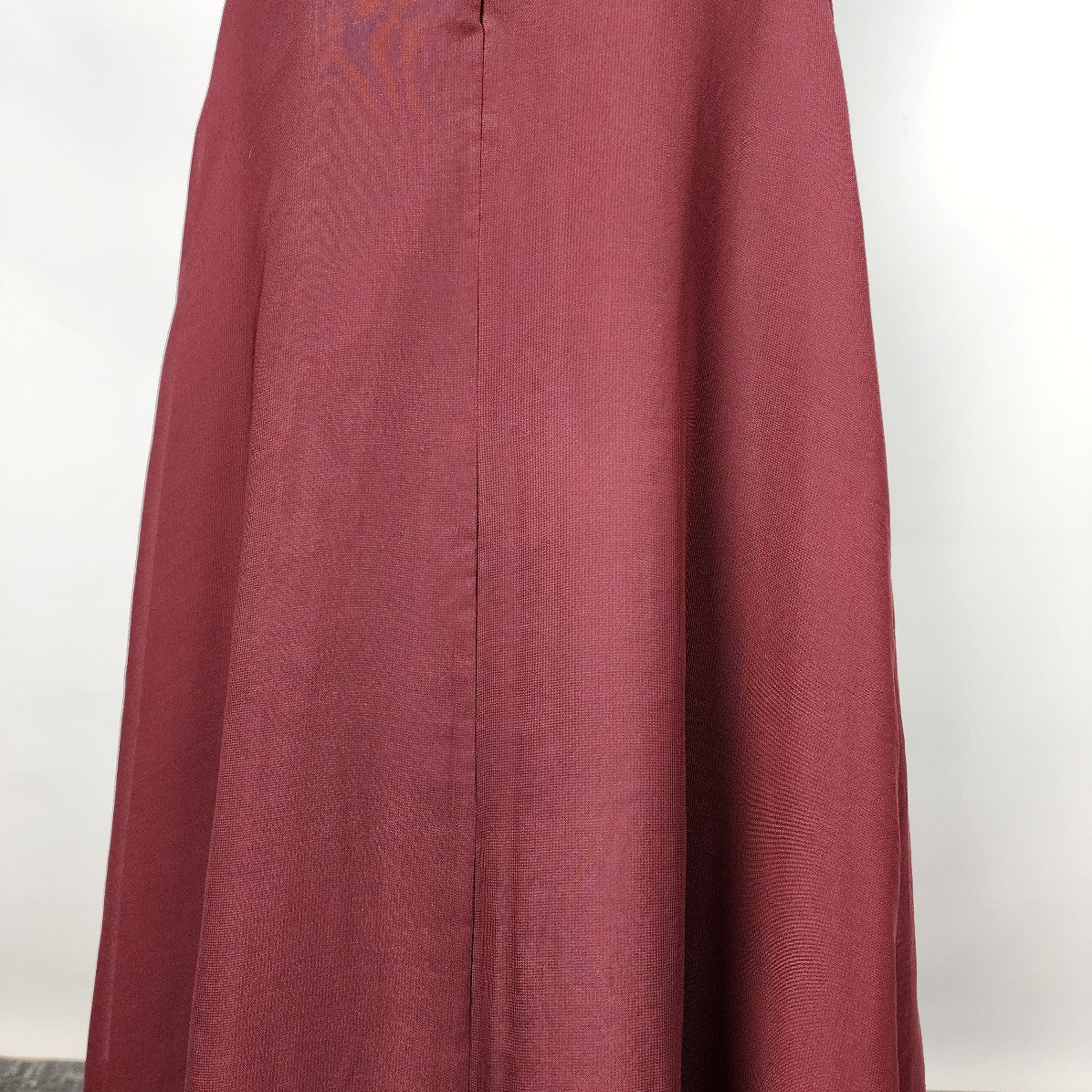 For Her and For Him Burgundy Halter Neck Bridesmaid Dress Size XS