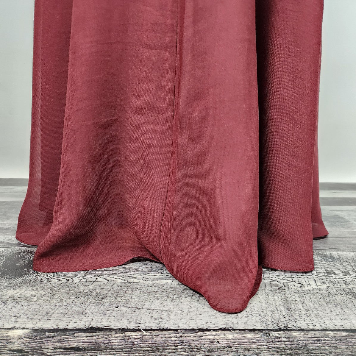 For Her and For Him Burgundy Halter Neck Bridesmaid Dress Size XS