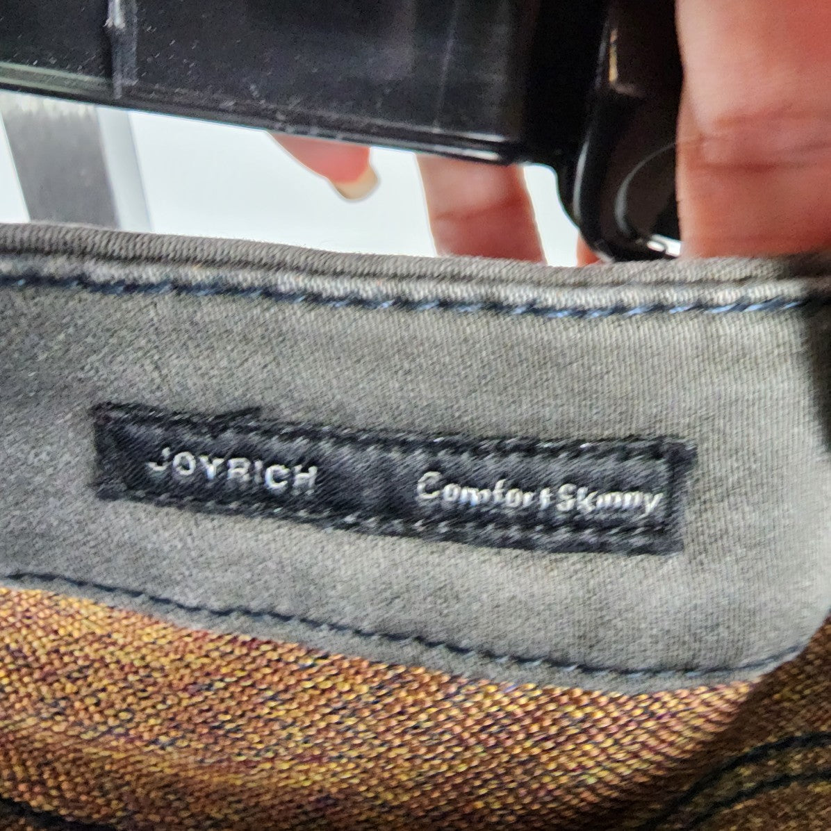 Dear John Joyrich Comfort Skinny Grey Distressed Jeans Size 31
