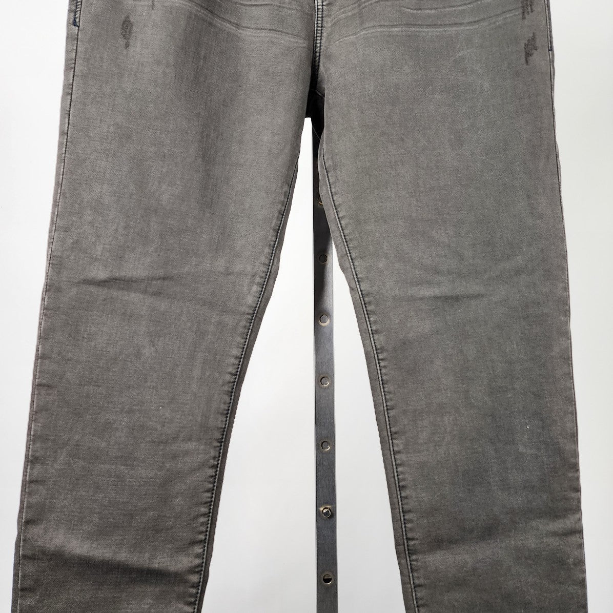 Dear John Joyrich Comfort Skinny Grey Distressed Jeans Size 31