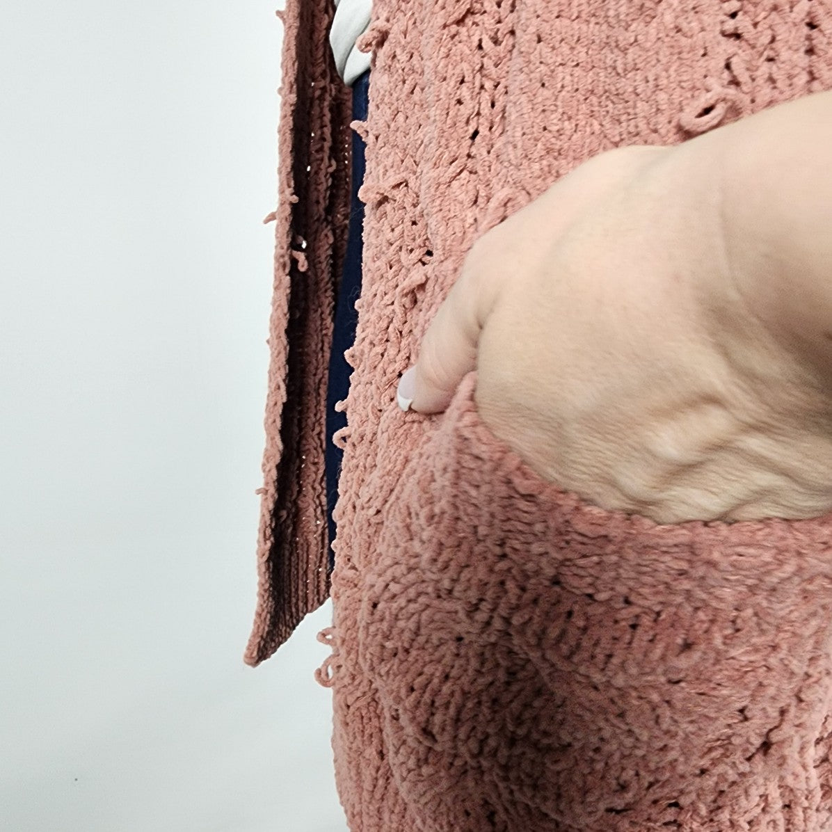 Love Tree Pink Soft Knit Cardigan Size M
