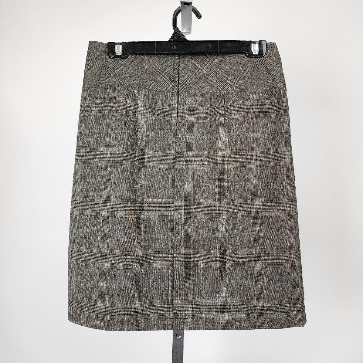 Reitmans Brown Tweed Button Detail Skirt Size S