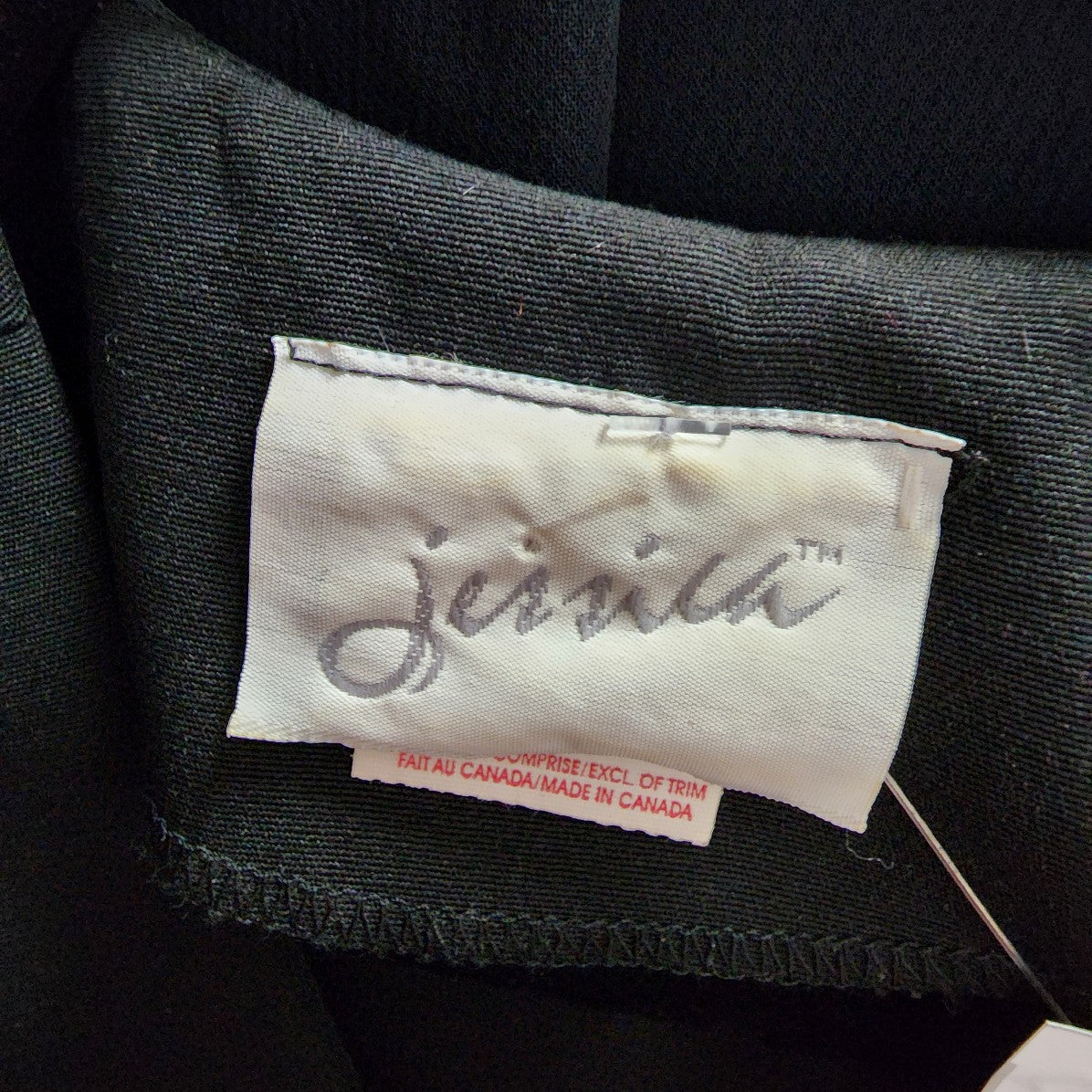 Jessica Black & Gold Button Trench Dress Size M/L