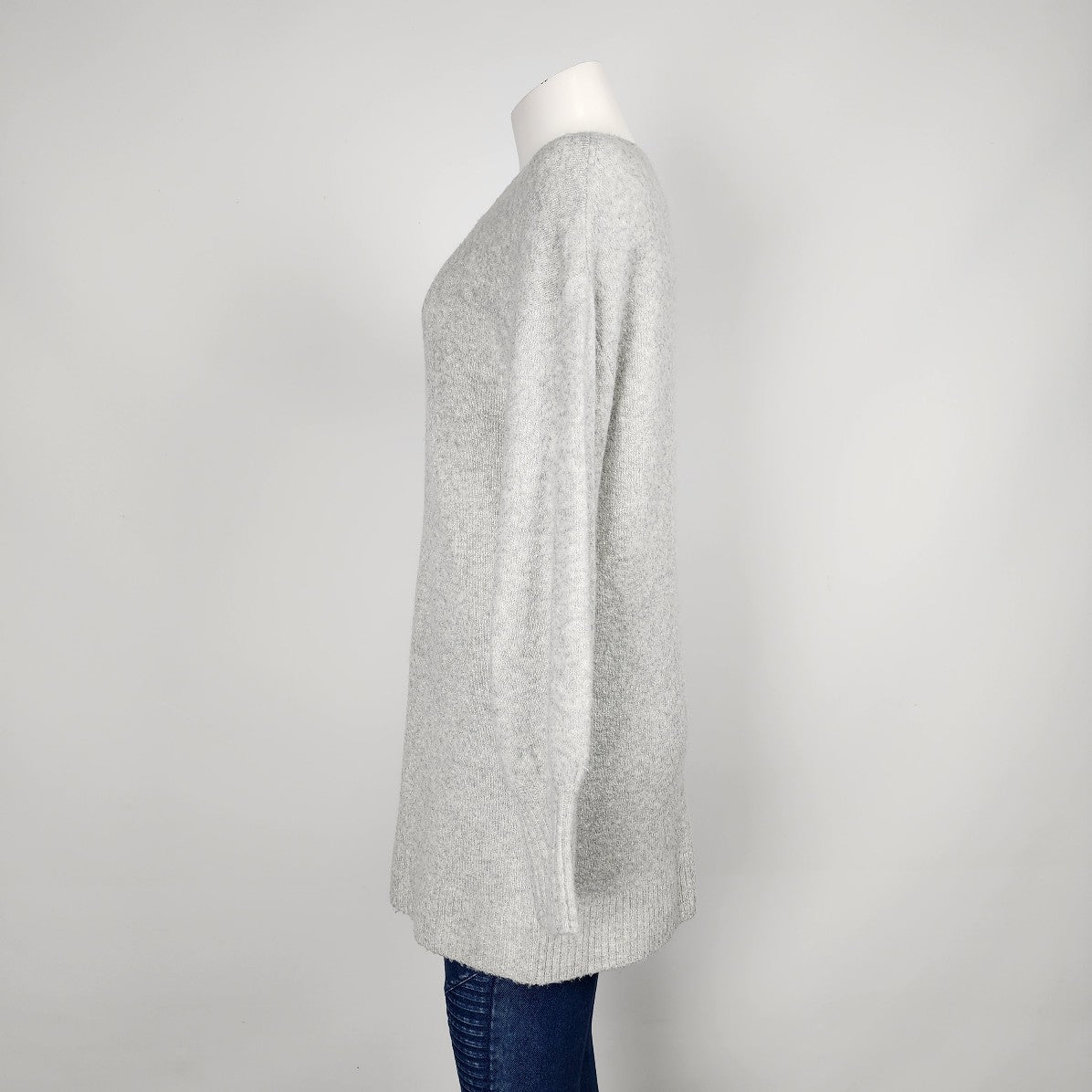 Only Grey Soft Knit Oversize Sweater Size L