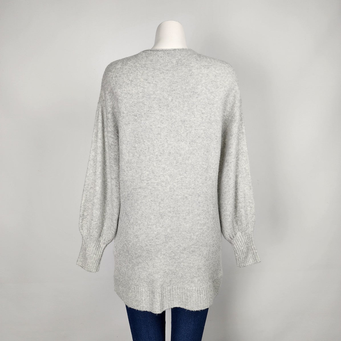 Only Grey Soft Knit Oversize Sweater Size L