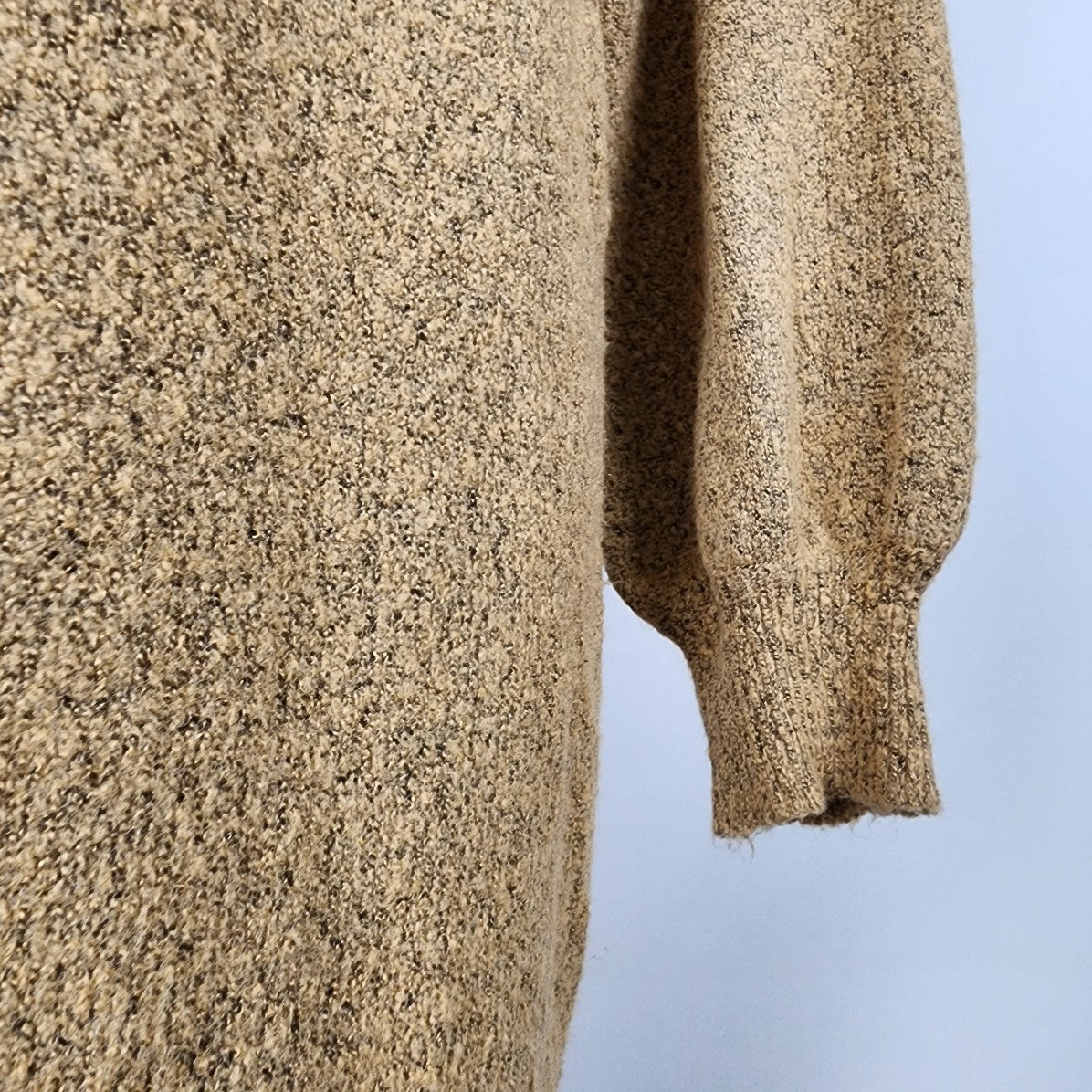 Dreamers Brown Knit Sweater Dress Size M/L