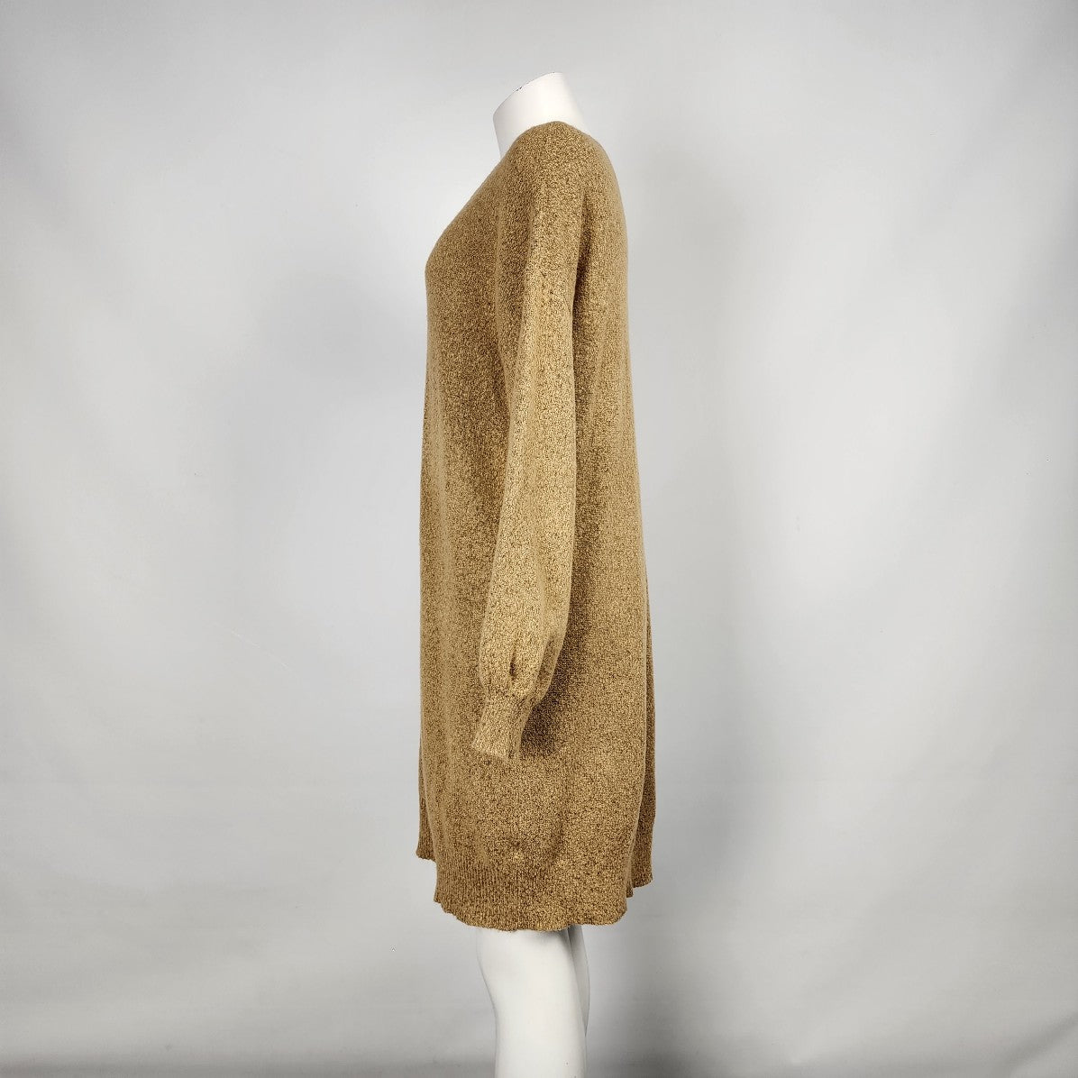 Dreamers Brown Knit Sweater Dress Size M/L