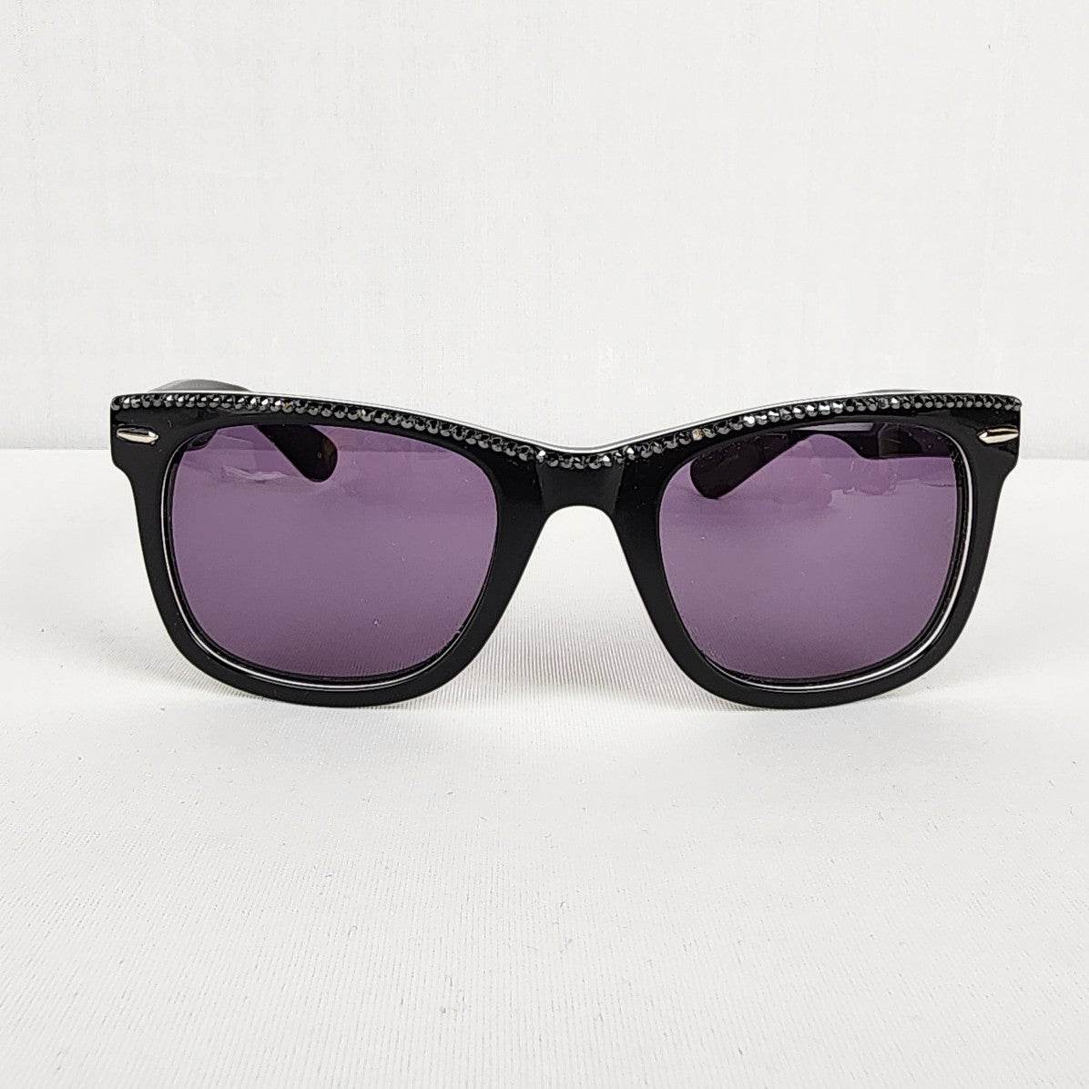 Jimmy Crystal Black Swarovski Crystal Sunglasses