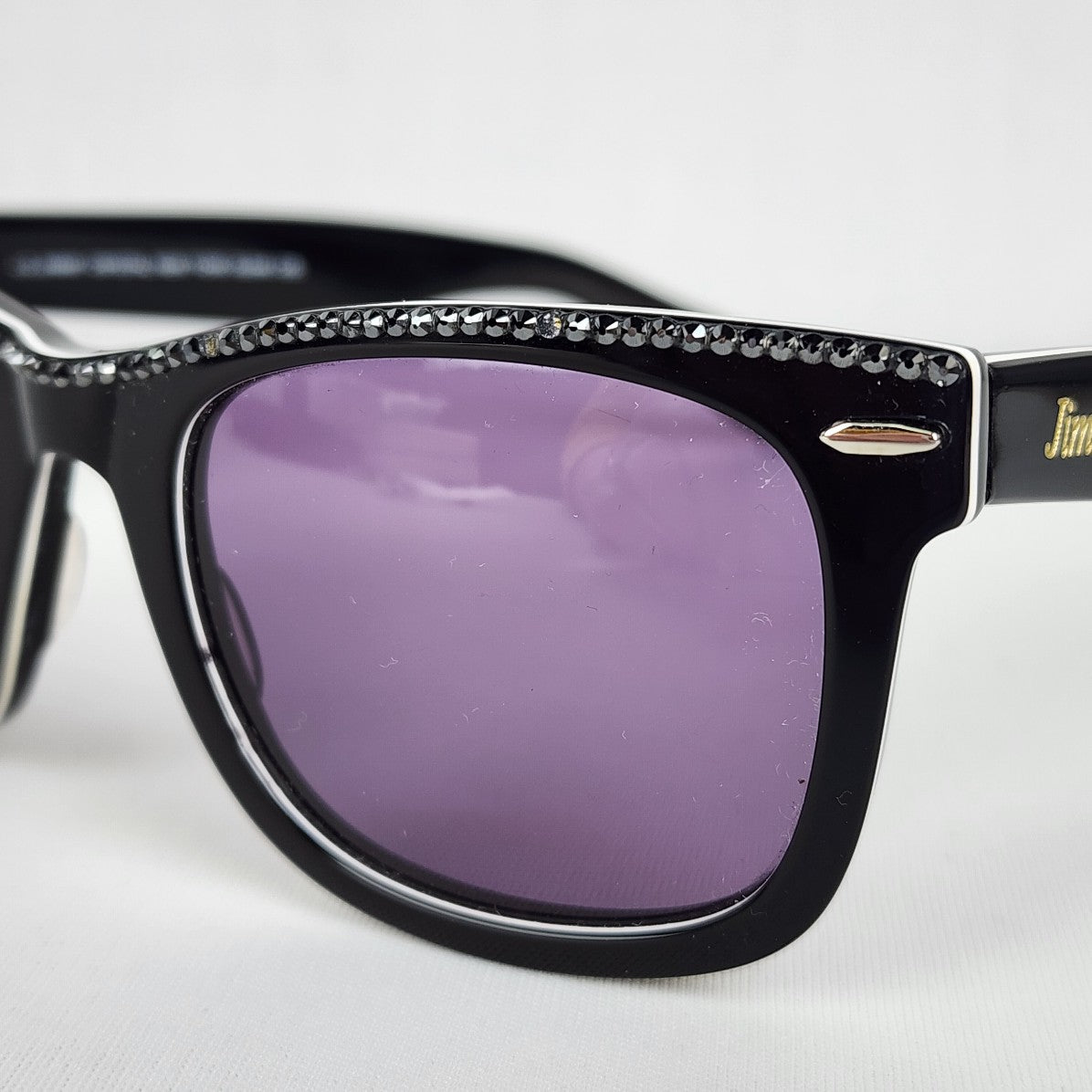Jimmy Crystal Black Swarovski Crystal Sunglasses