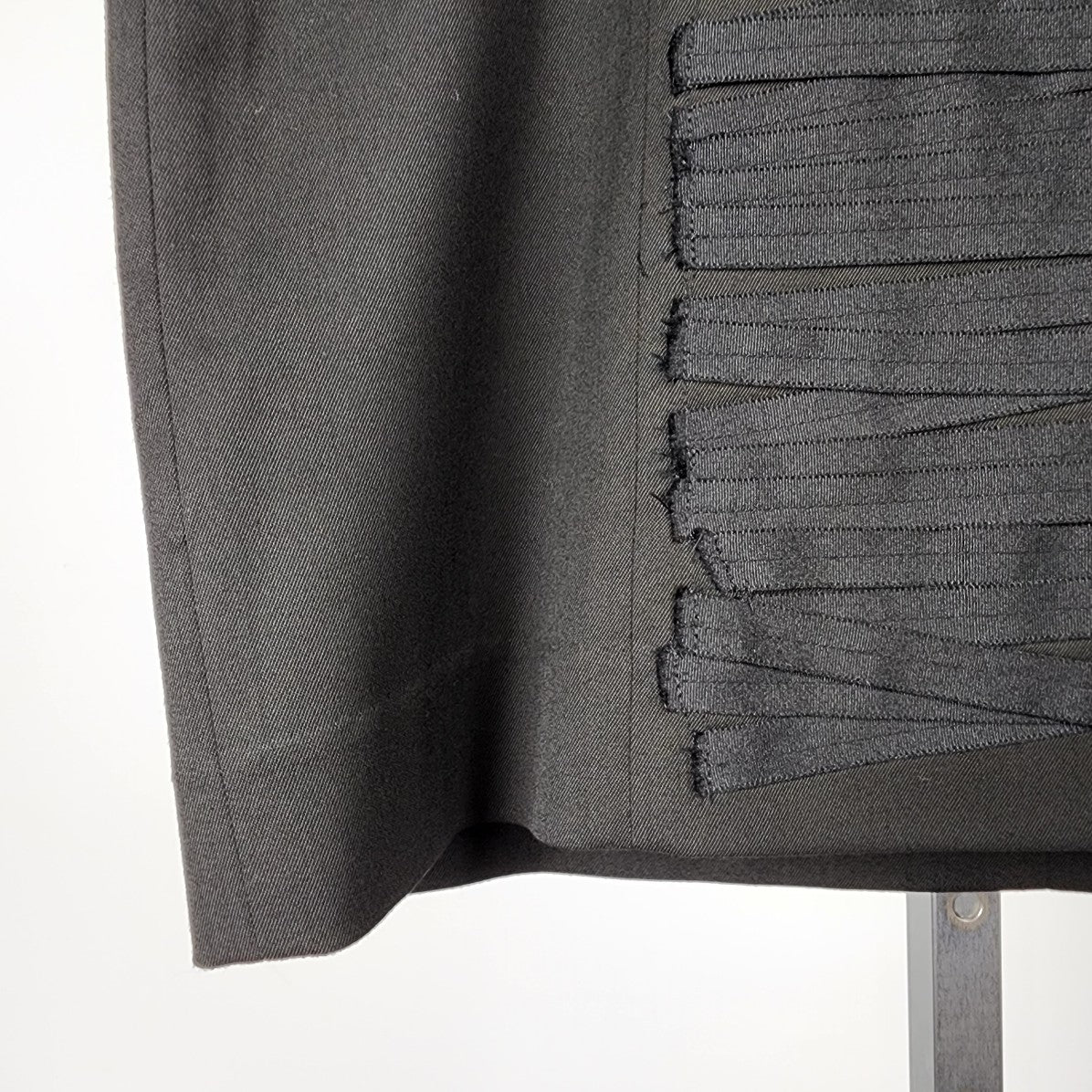 Gap Black Strappy Design Mini Skirt Size M