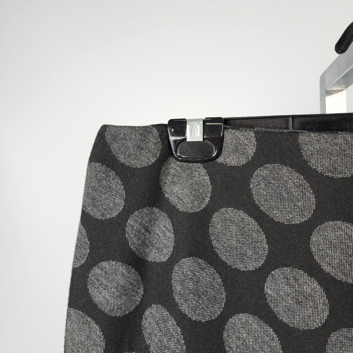 Jacob Black Polka Dot Mini Skirt Size 12