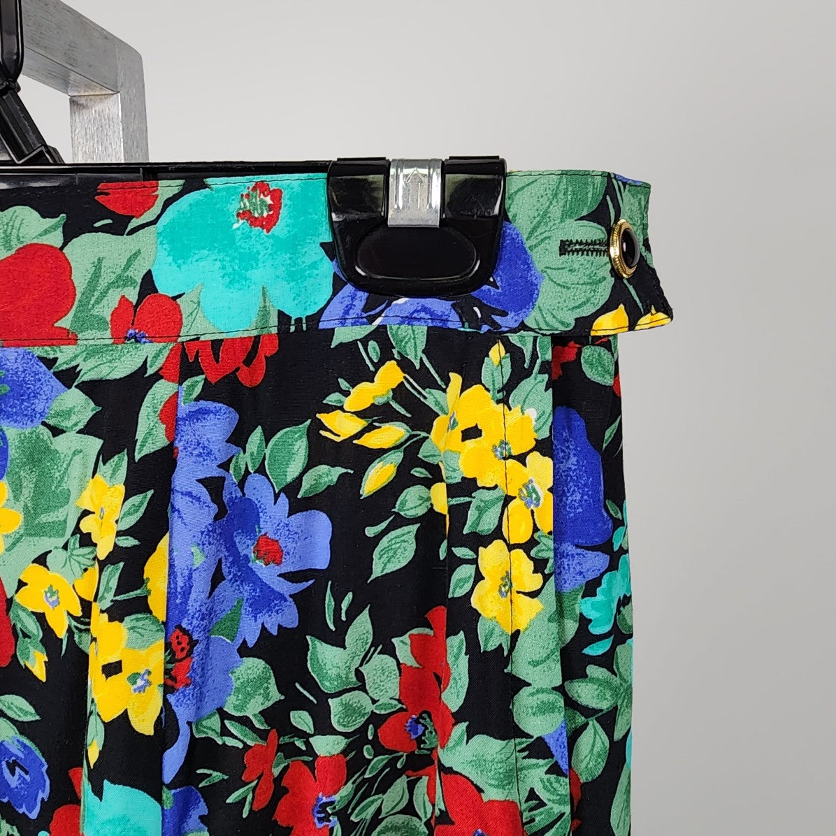 Principles Colorful Floral Midi Skirt Size S/M