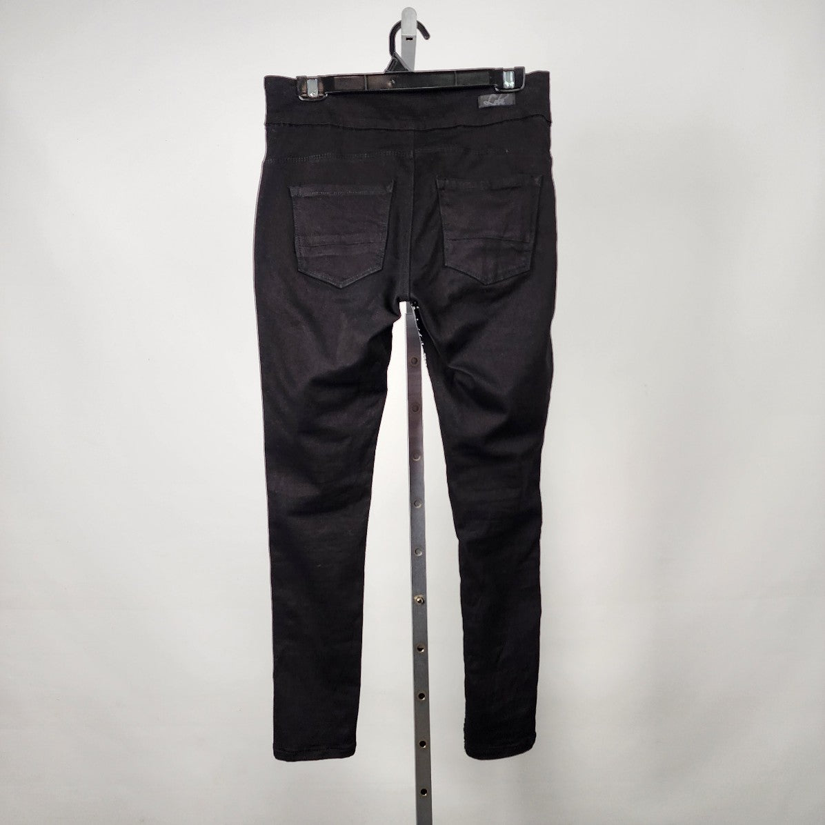 Lola Jeans Black Sequined Stretchy Jeans Size 8
