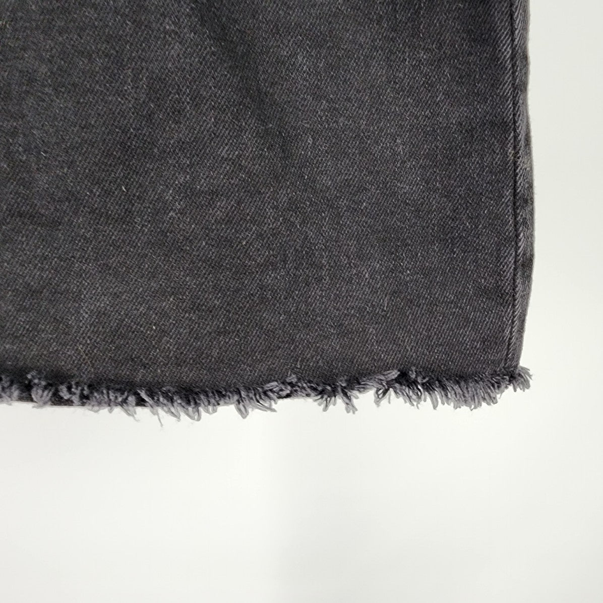Madewell Black Denim Mini Skirt Size 34