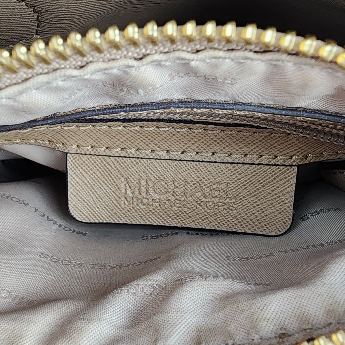 Michael Kors Mercer Mini Tote Purple Leather Purse