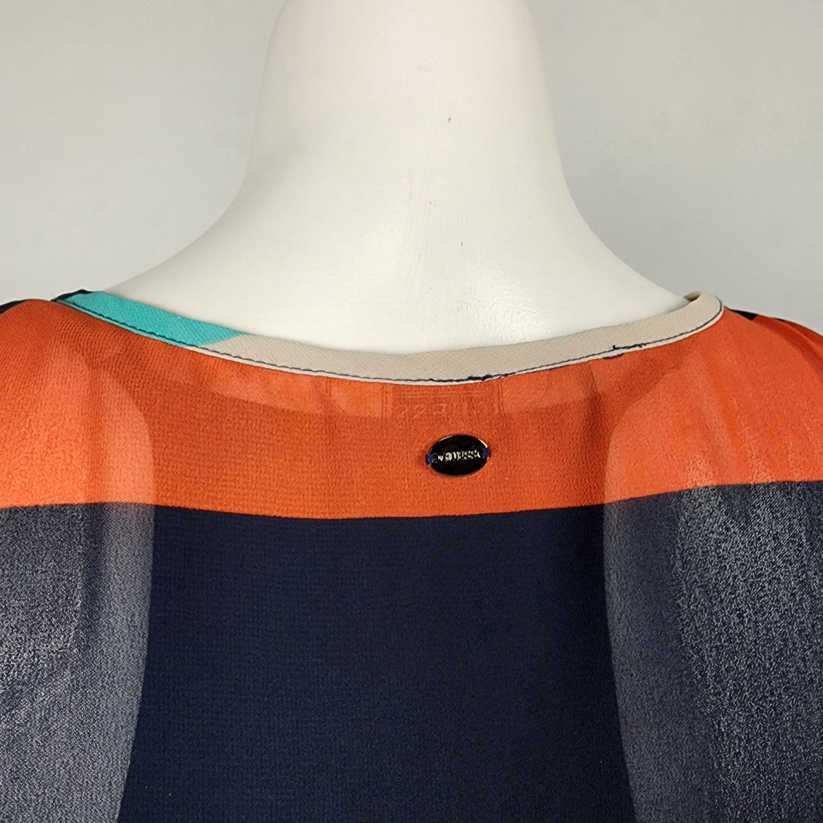 Guess Colorful Maxi Striped Sleeveless Dress Size L/XL