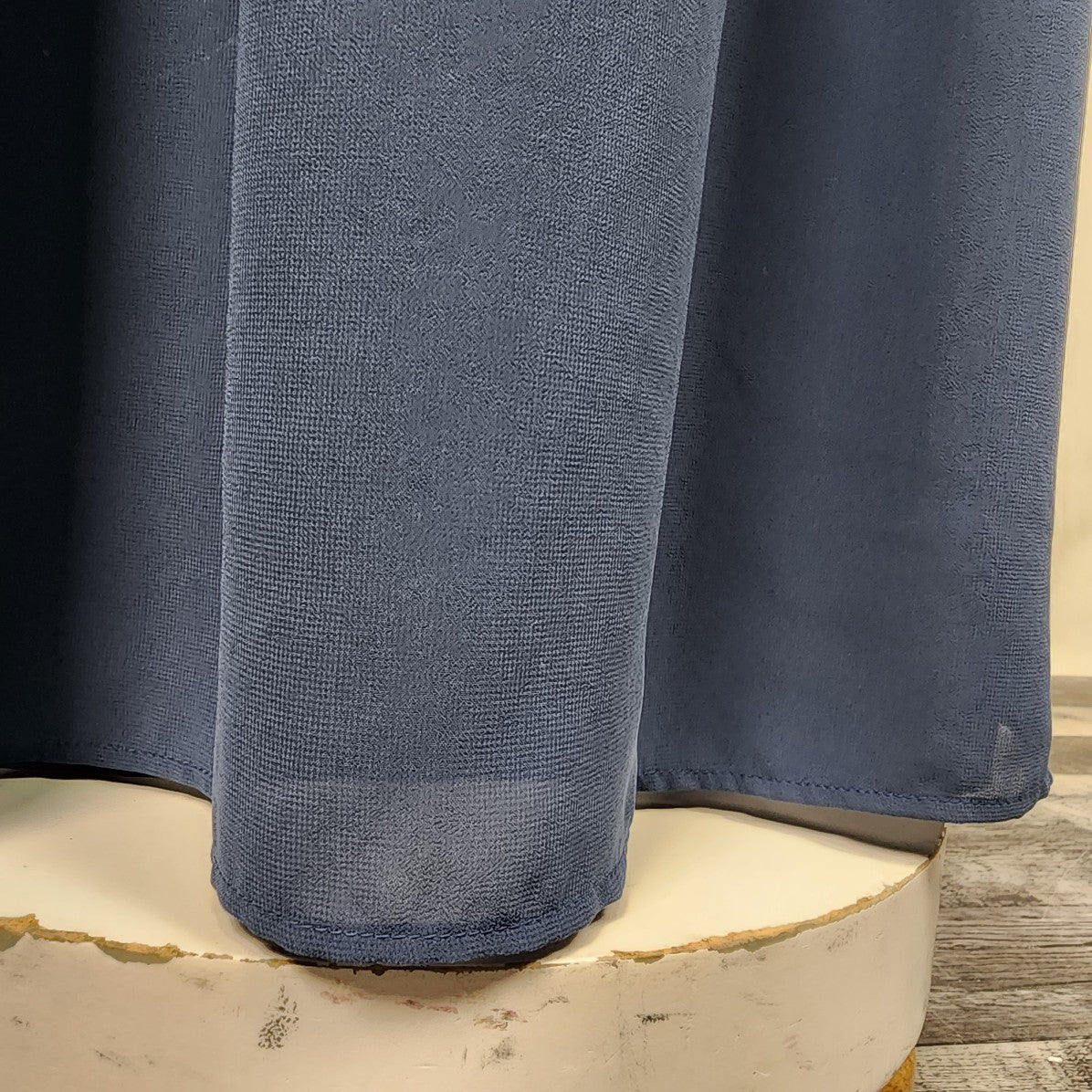 Revelry Blue Strapless Bridesmaid Event Gown Size S