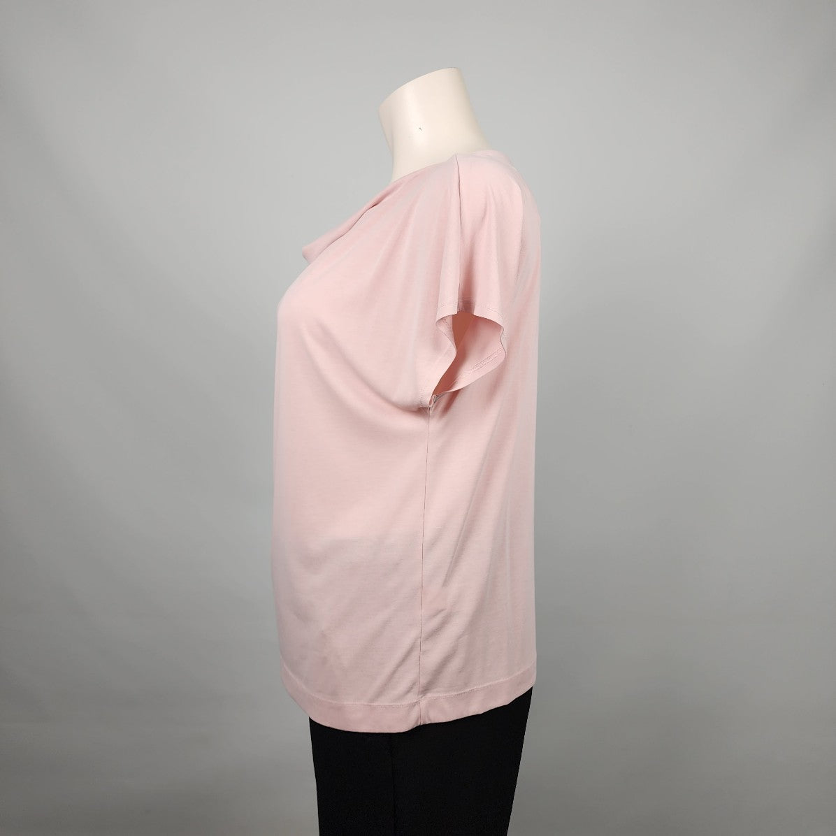 Banana Republic Light Pink Cowl Neck Top Size XL