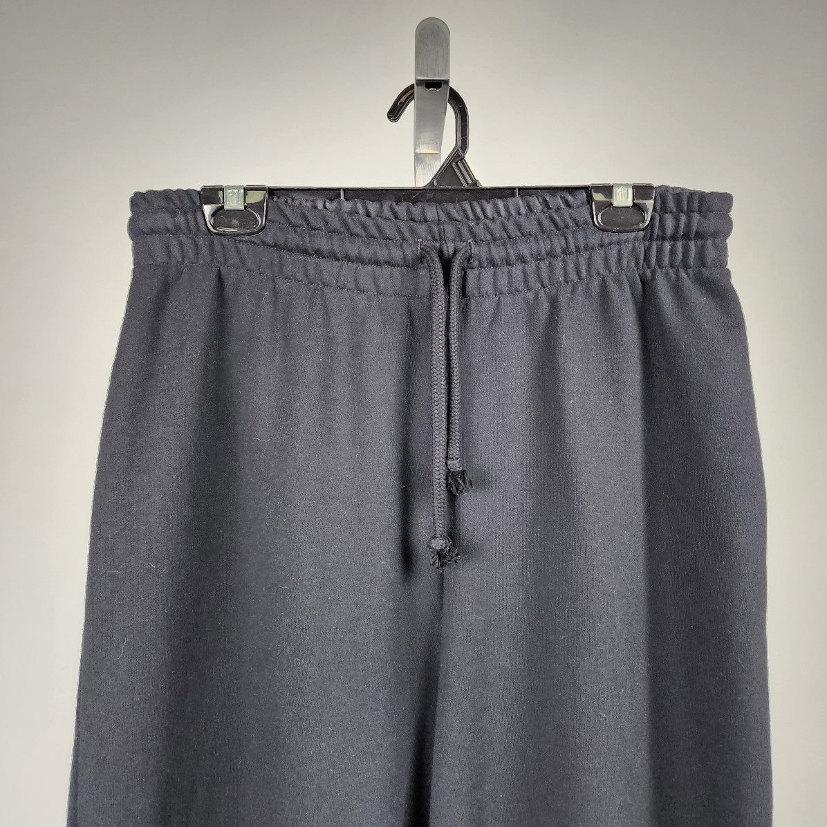 Zara Black Wide Leg Sweat Pants Size L