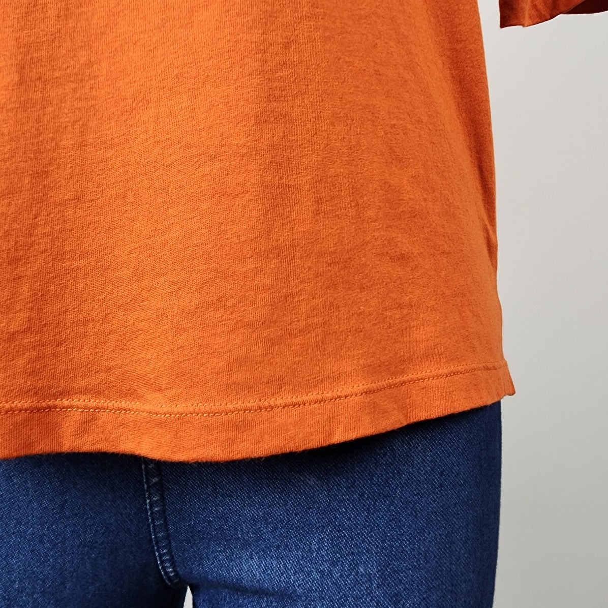 Eric Alexandre Orange Cotton Top Size M/L