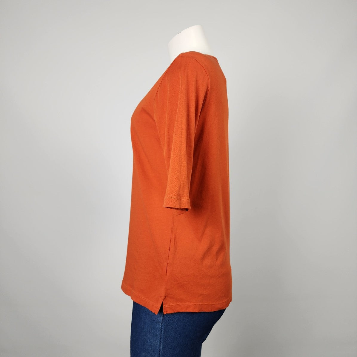 Eric Alexandre Orange Cotton Top Size M/L