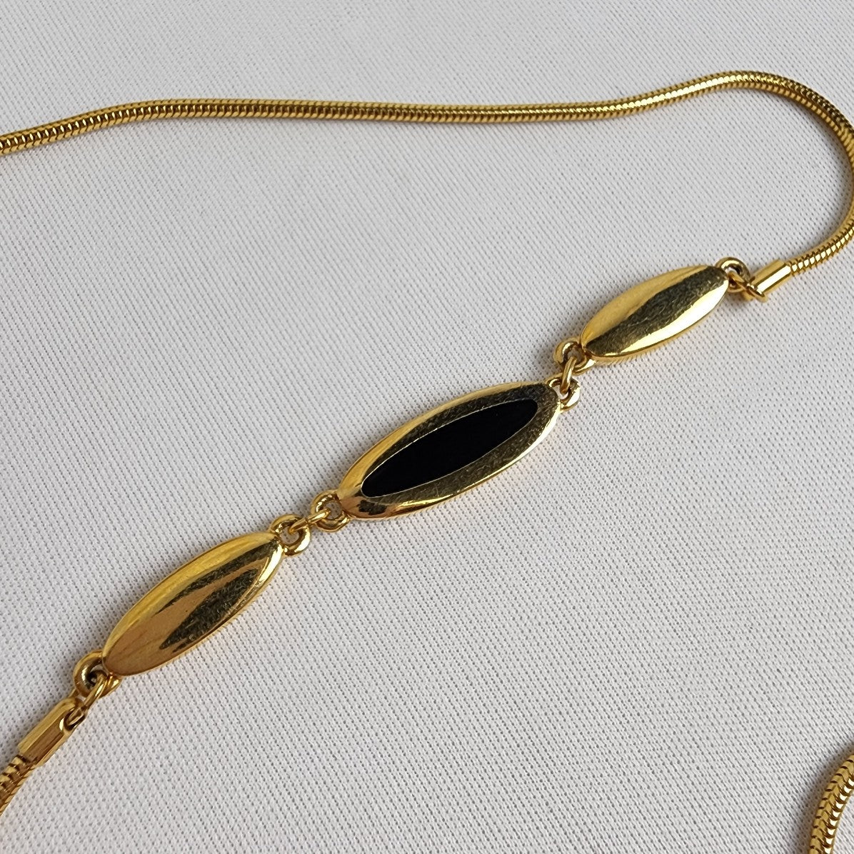 Vintage Monet Gold Tone Chain Necklace