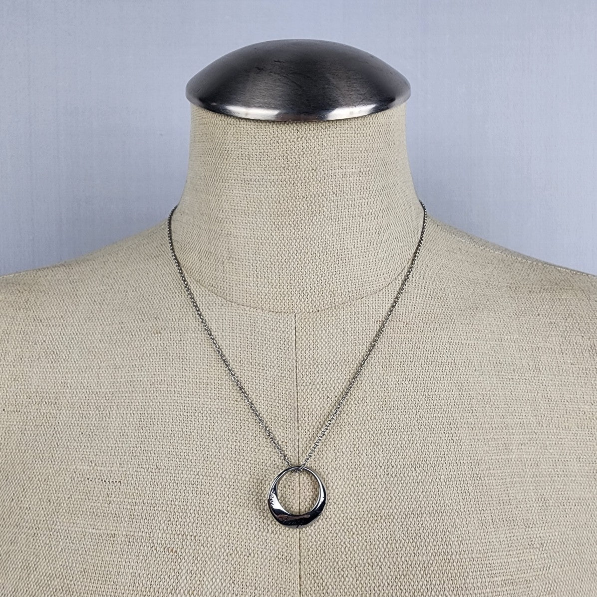 HMK Lic Stainless Steel Love Laugh Sister Pendant Necklace