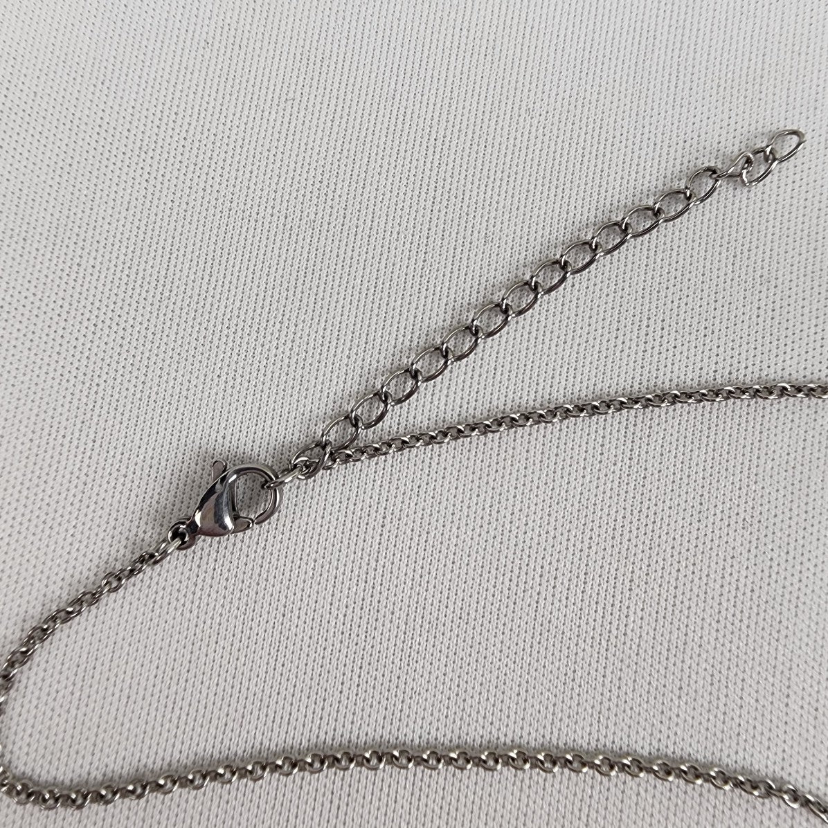 HMK Lic Stainless Steel Love Laugh Sister Pendant Necklace