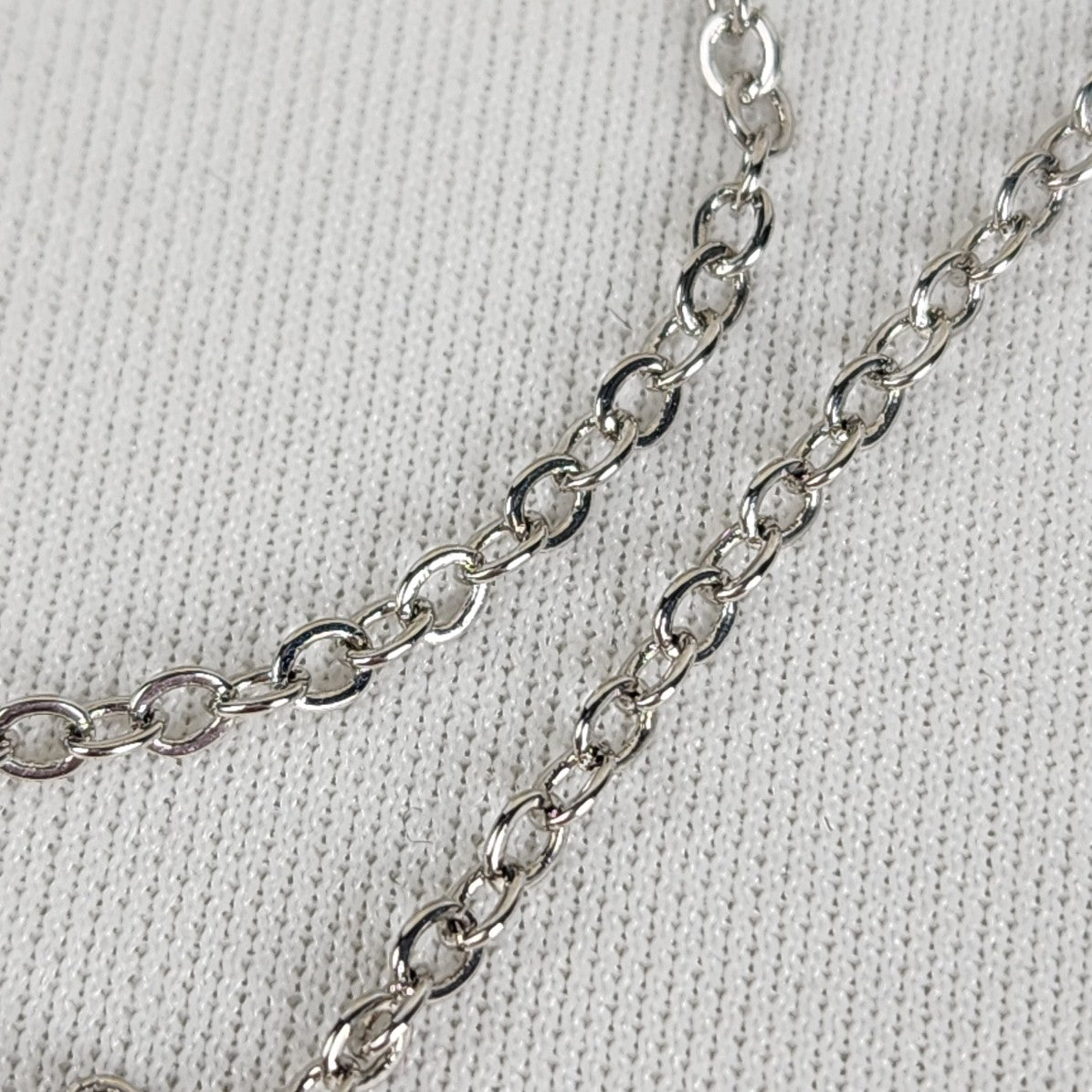 Fifth Avenue Collection Pisces Silver Rhinestone Pendant Necklace
