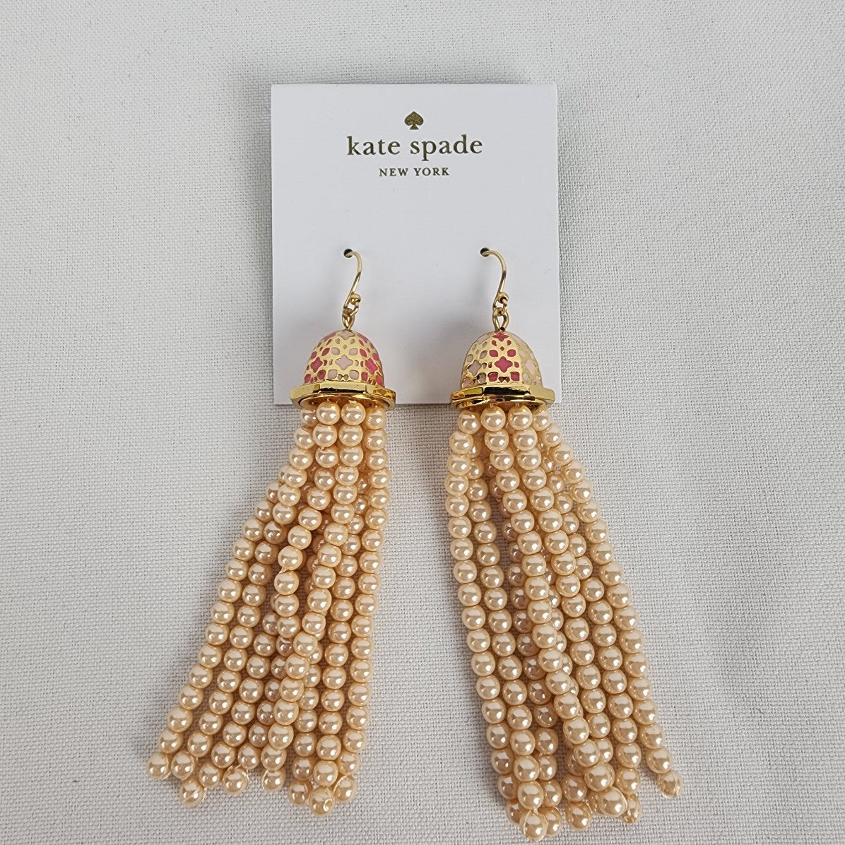 Kate spade tassel on sale earrings