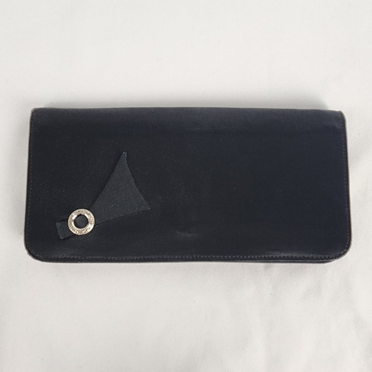 Vintage Black Envelope Clutch