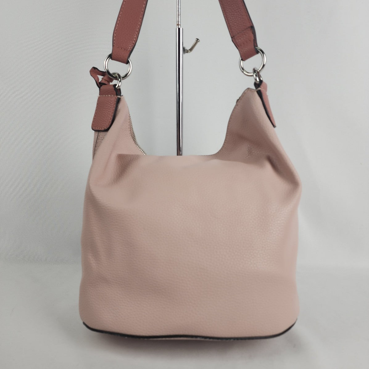 Guess Two Tone Pink Hobo Purse