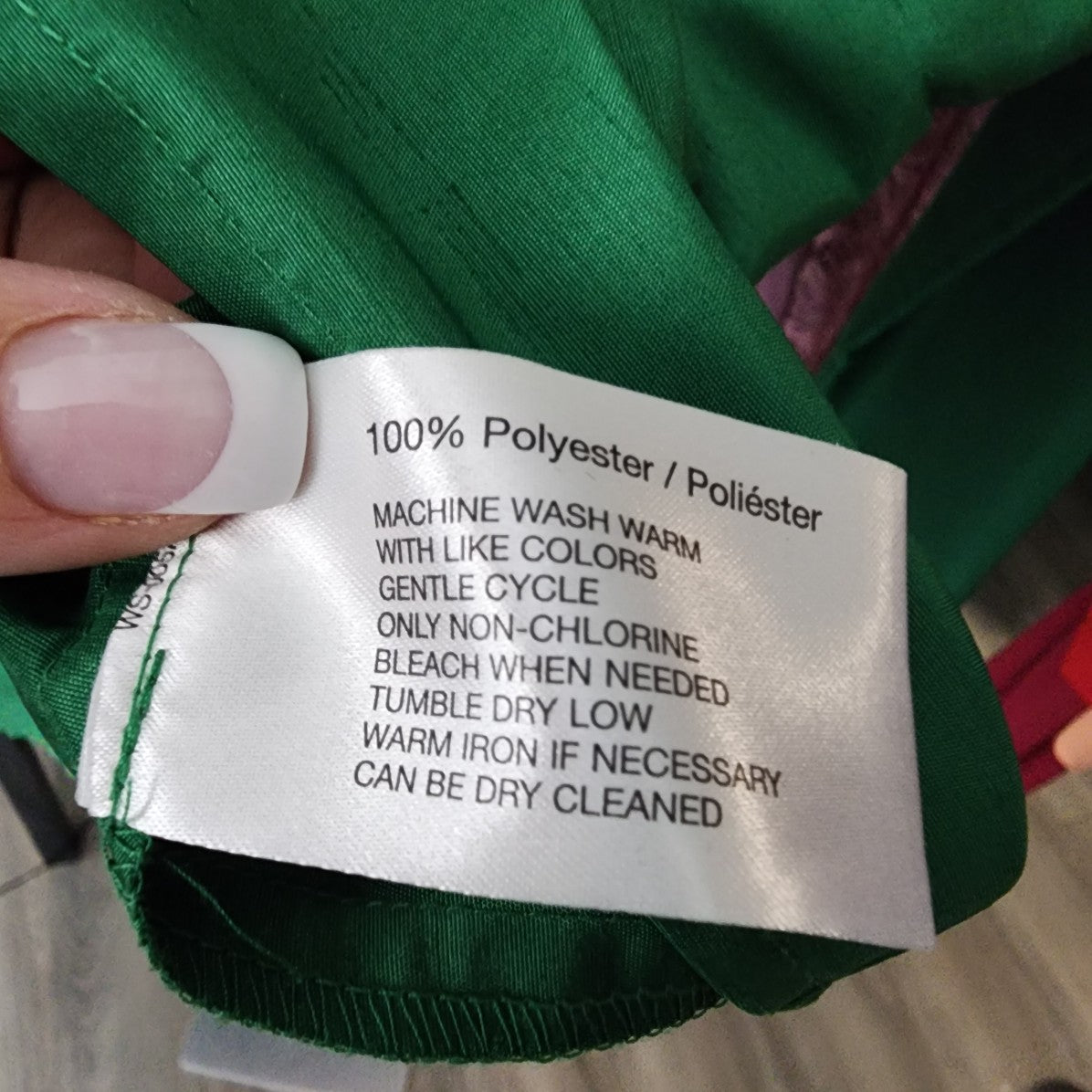 Oscar De La Renta Green Ruffle Button Front Blouse Size 14