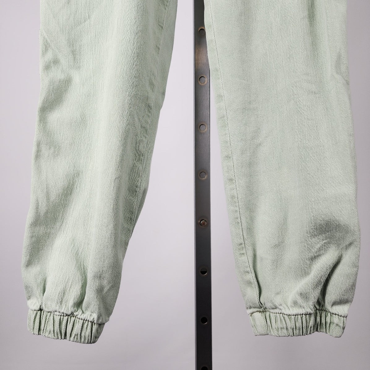 American Eagle Soft Green Denim Joggers Size 8