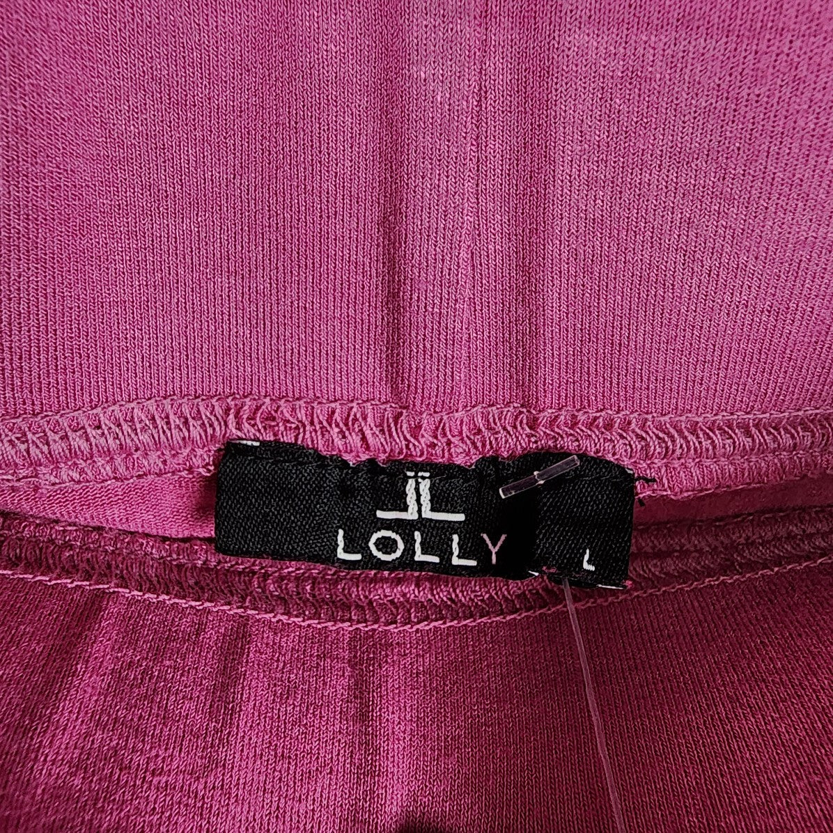 Lolly Pink Hombre Midi Stretch Skirt Size M/L
