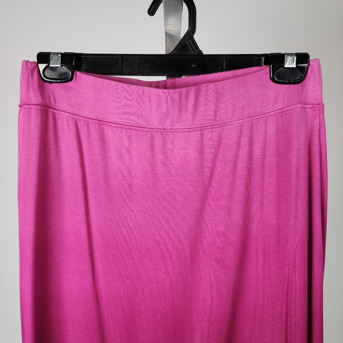 Lolly Pink Hombre Midi Stretch Skirt Size M/L