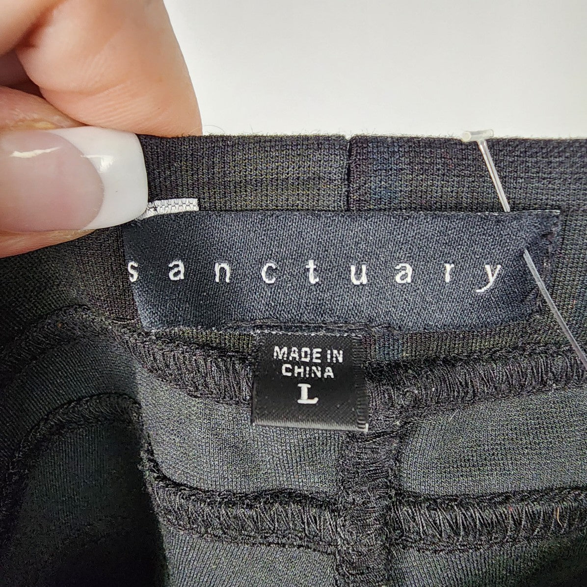 Sanctuary Plaid Slim Leg Pants Size M/L