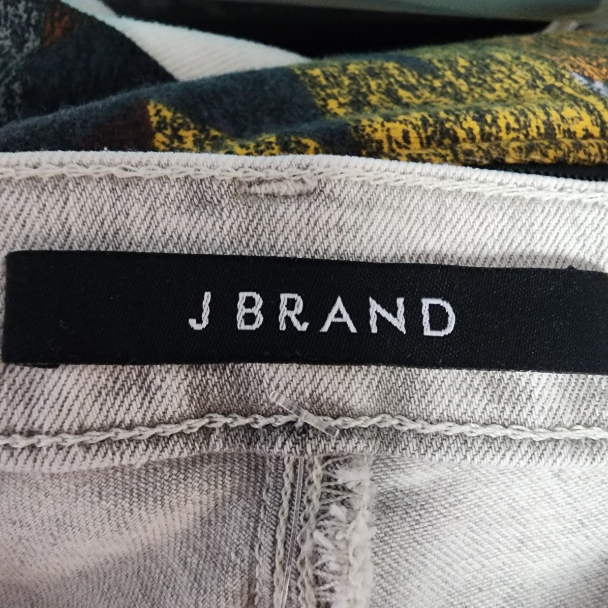 J Brand Silver Sky Super Skinny High Rise Denim Jeans Size 31