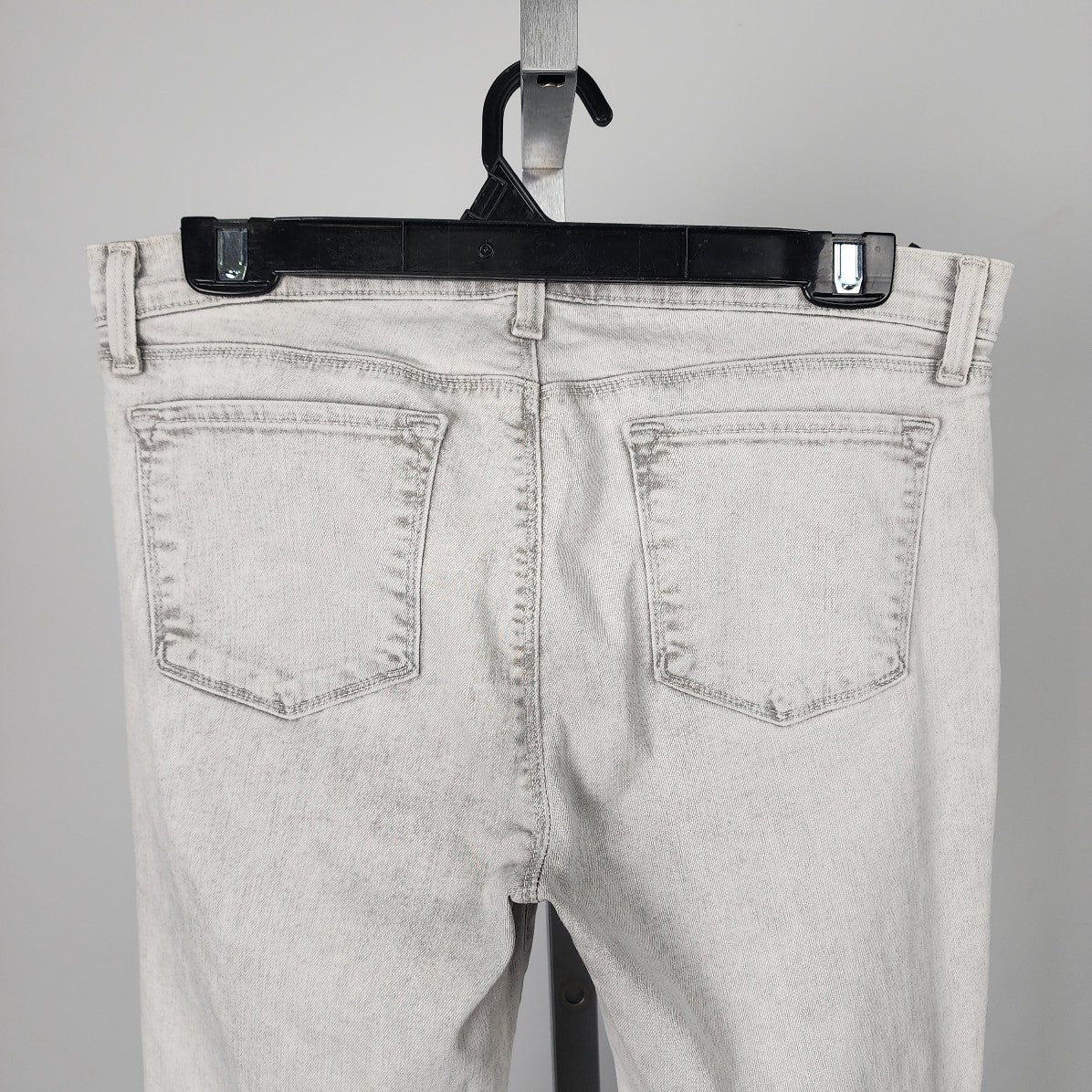 J Brand Silver Sky Super Skinny High Rise Denim Jeans Size 31