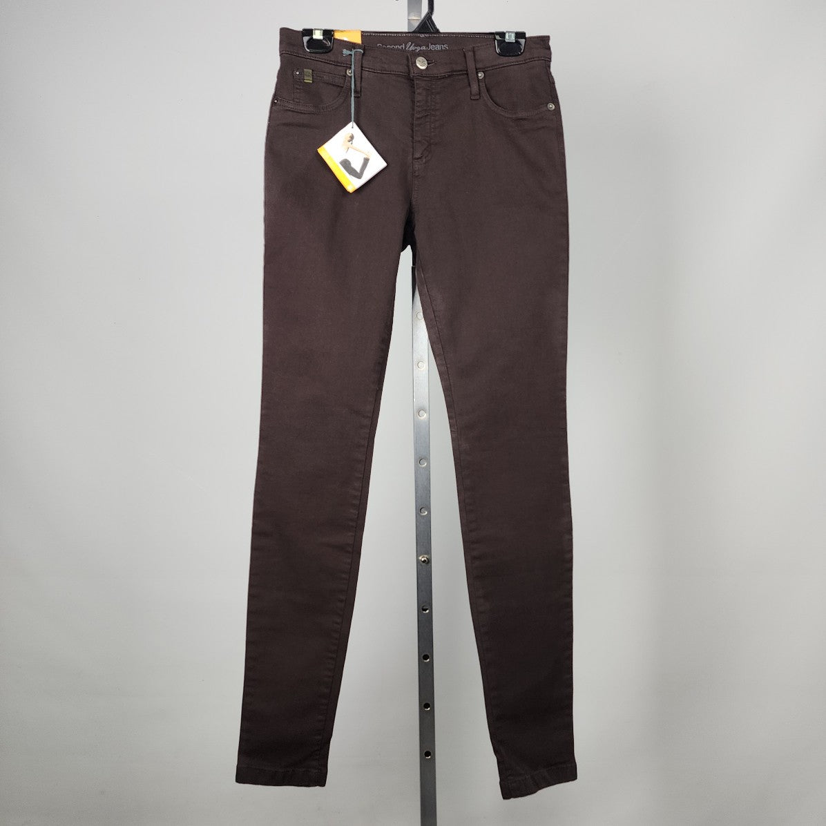 Second Yoga Jeans Brown Slim Leg Jeans Size 29