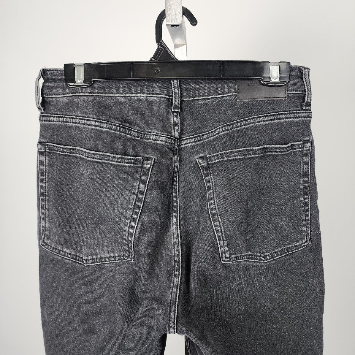 Everlane The Curvy Cheeky Black Denim Jeans Size 30