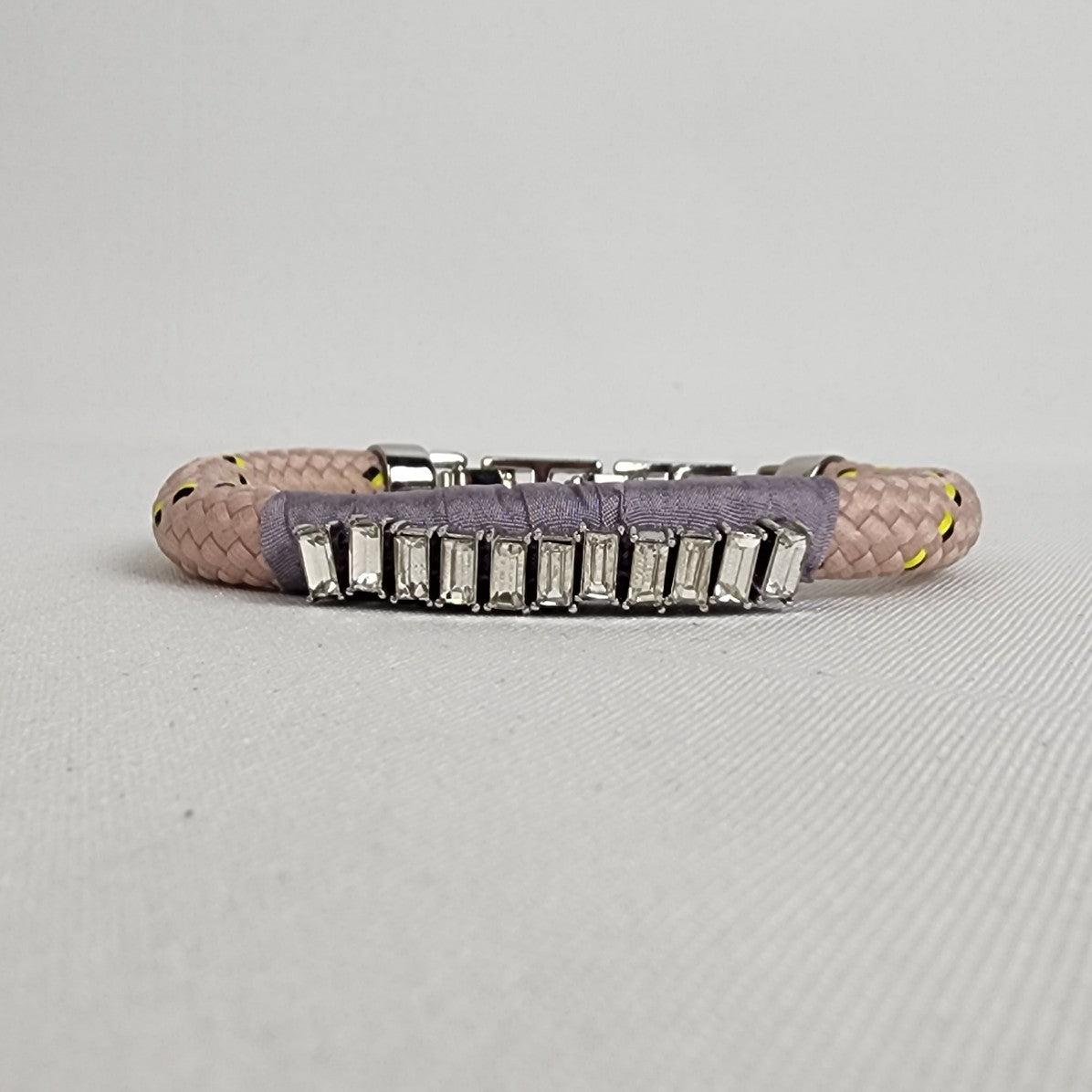 Stella & Dot Know the Ropes Blush Bracelet
