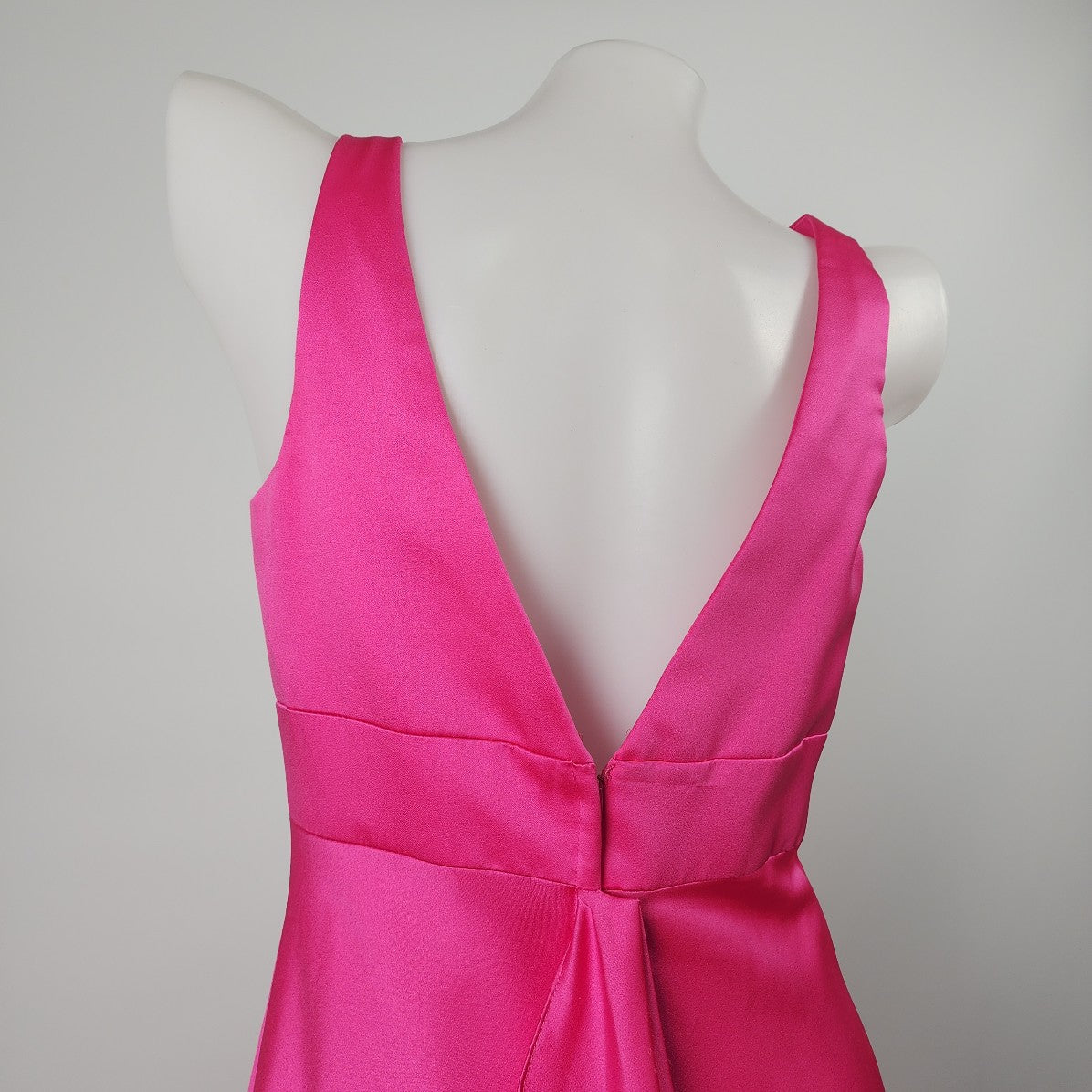 Alfred Angelo Pink Satin Bridesmaids Event Dress Size S
