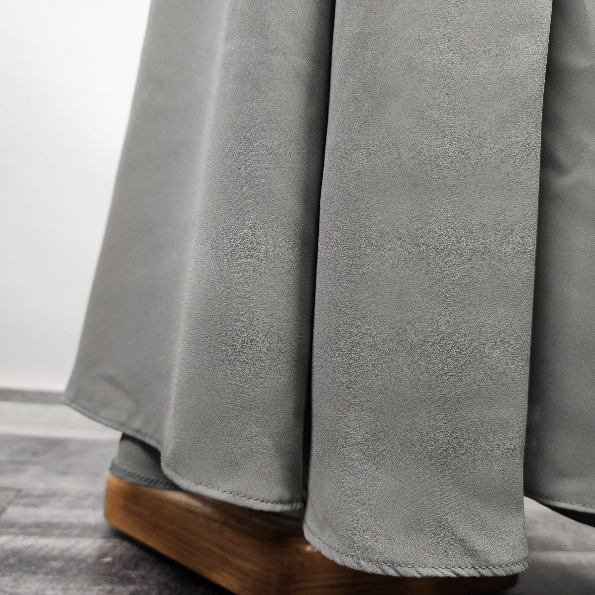 Show Me Your MUMU Grey Chiffon Long Gown Size S