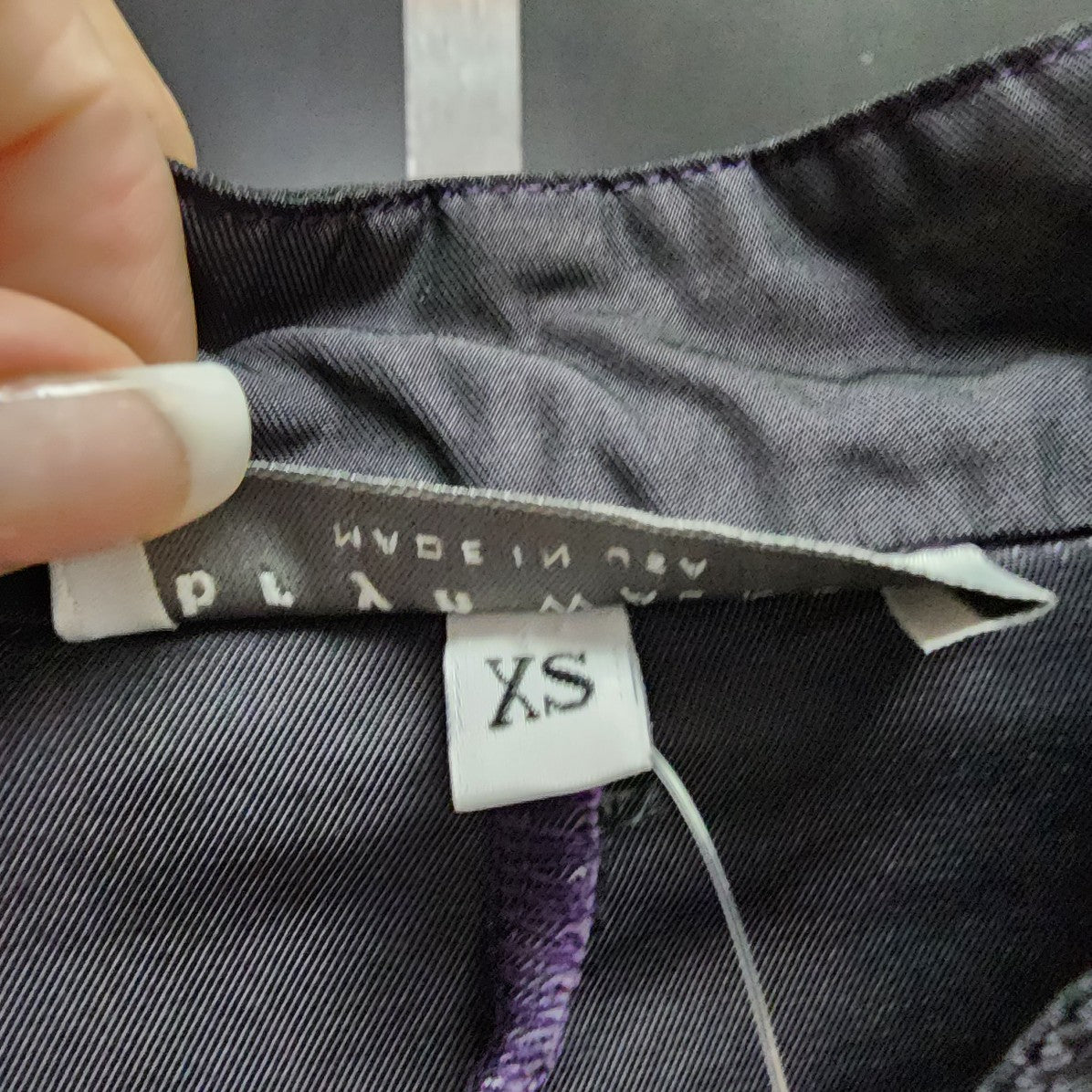 Bryn Walker Purple Button Up Jacket Size XS/S