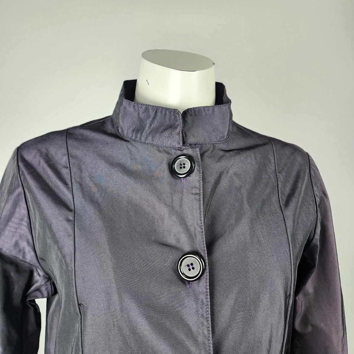 Bryn Walker Purple Button Up Jacket Size XS/S