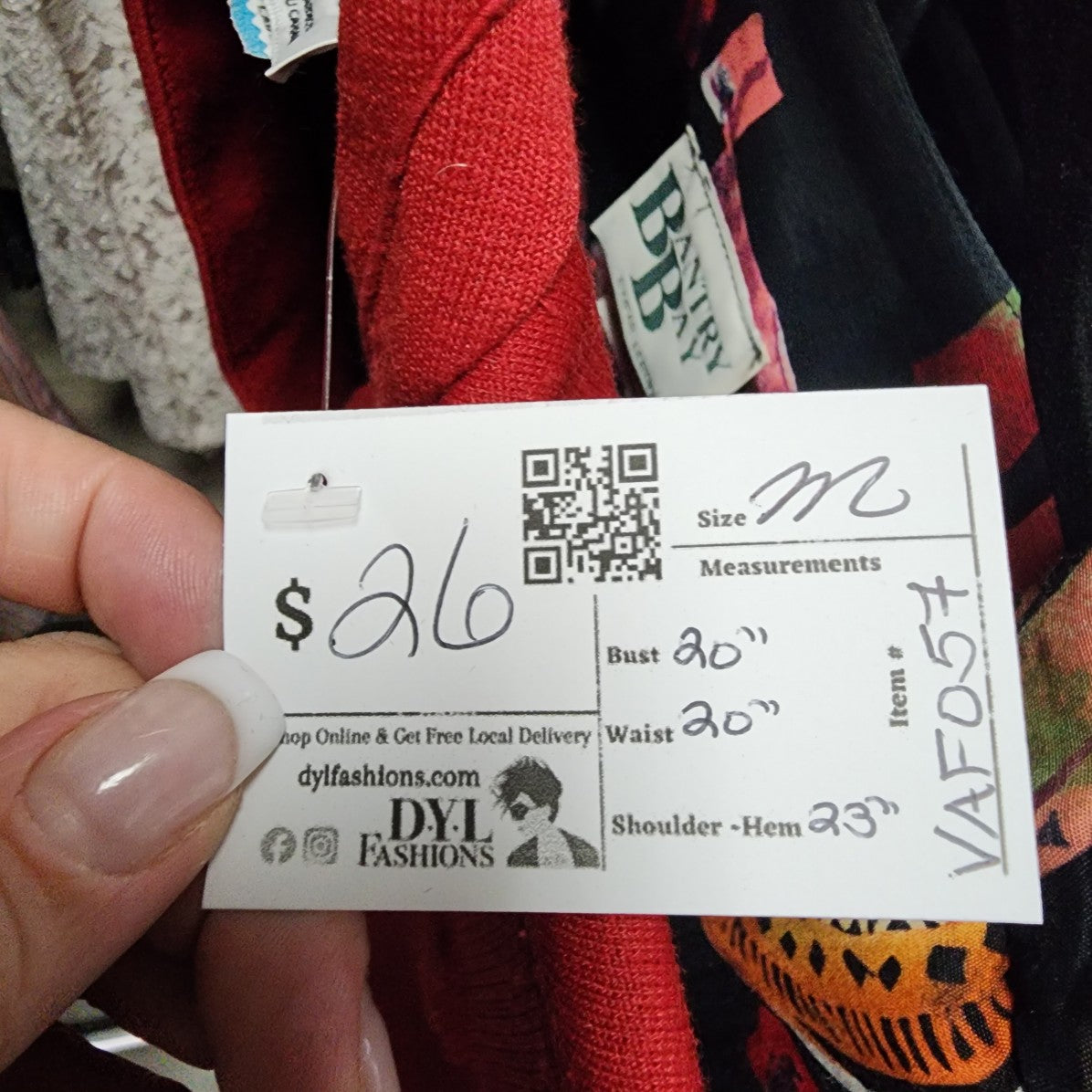 Vintage D'allaird's Union Label Red Floral Jacket Blazer Size M
