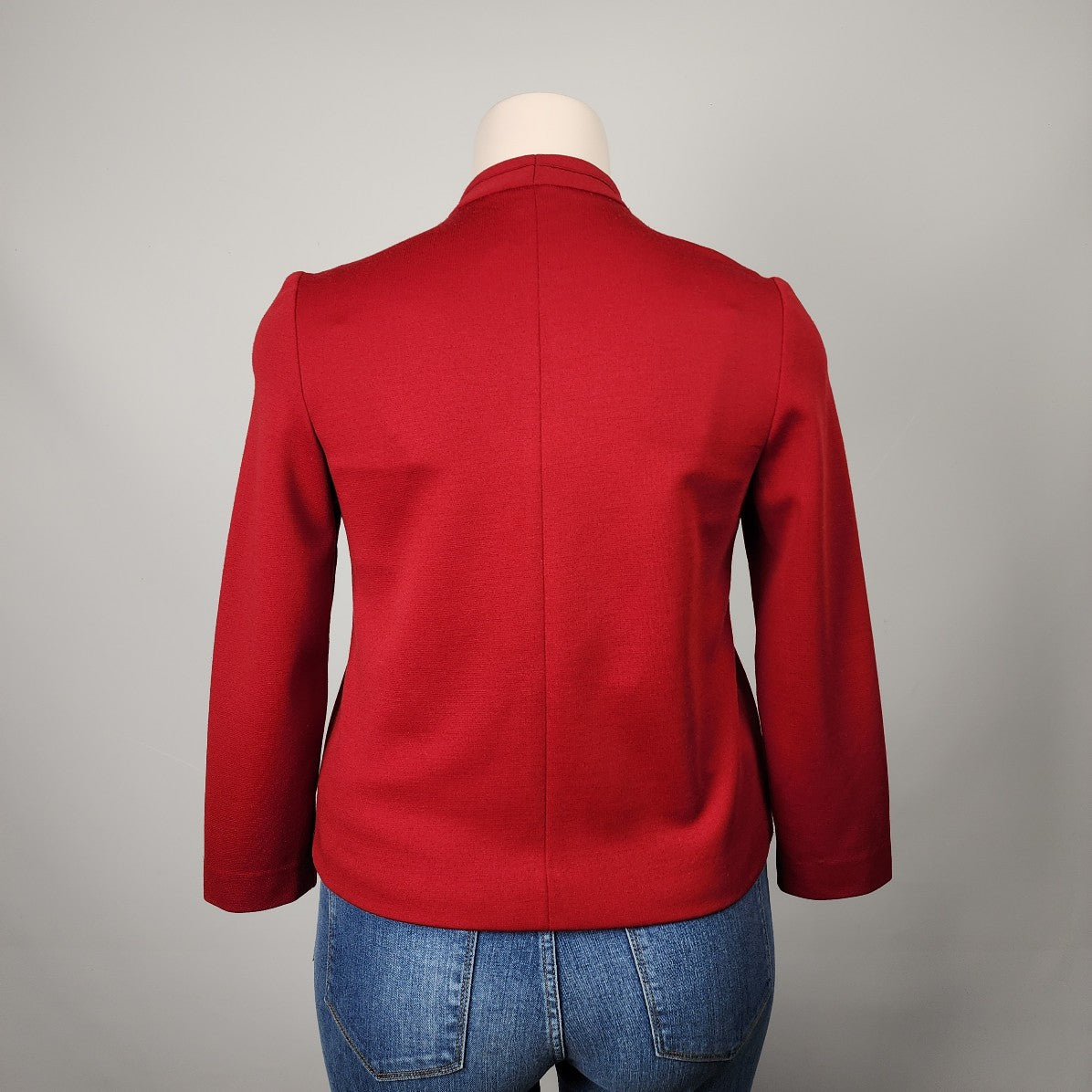 Vintage D'allaird's Union Label Red Floral Jacket Blazer Size M